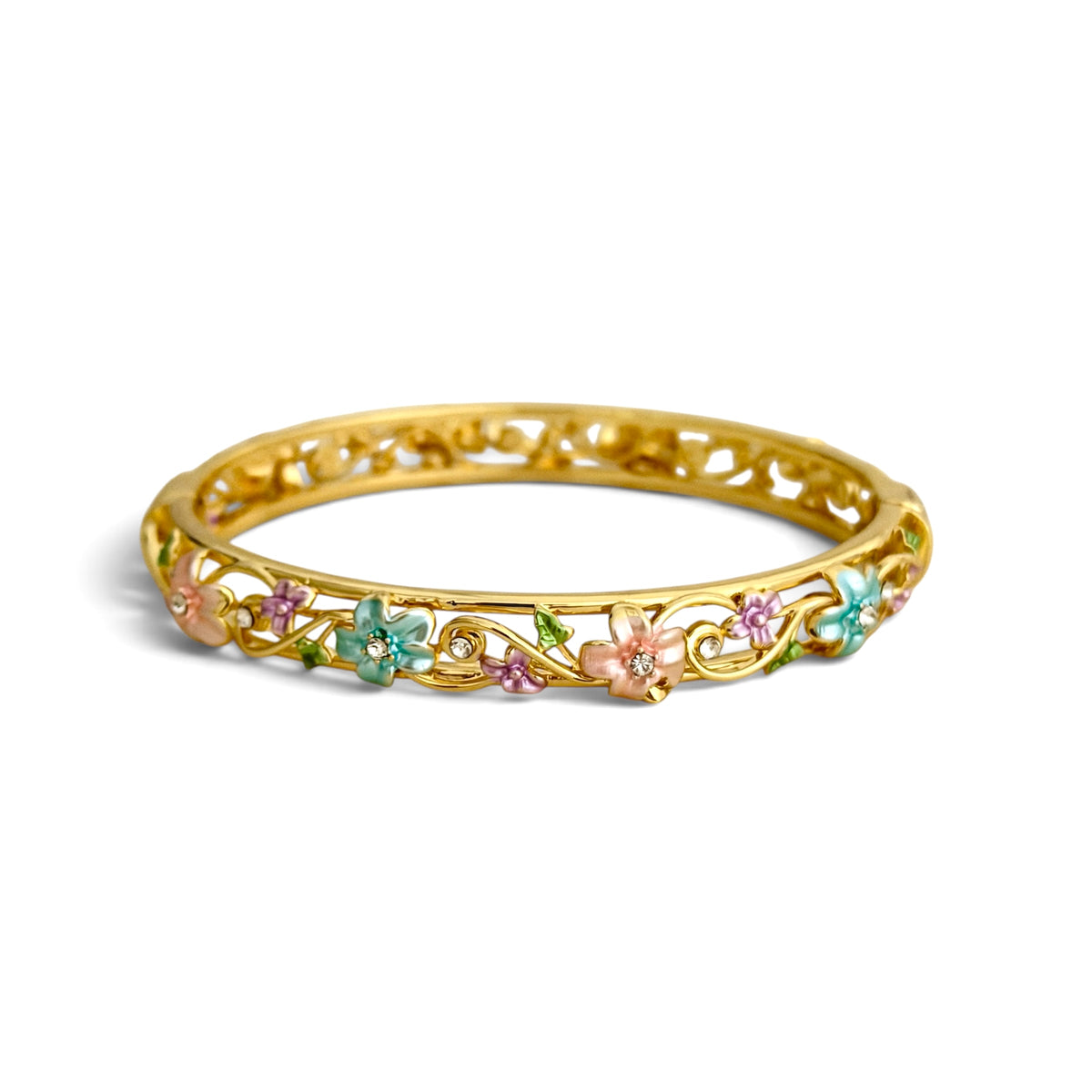 Jonc Jasmine [TURQUOISE ET ROSE]