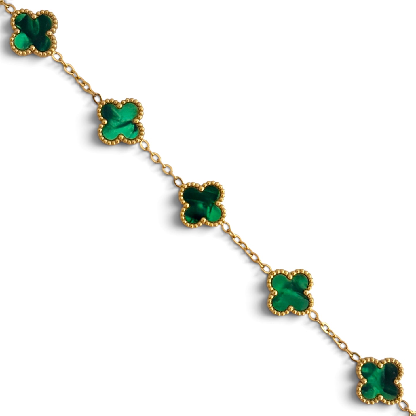 Bracelet trèfle [VERT]