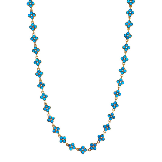 Collier Flower [TURQUOISE]