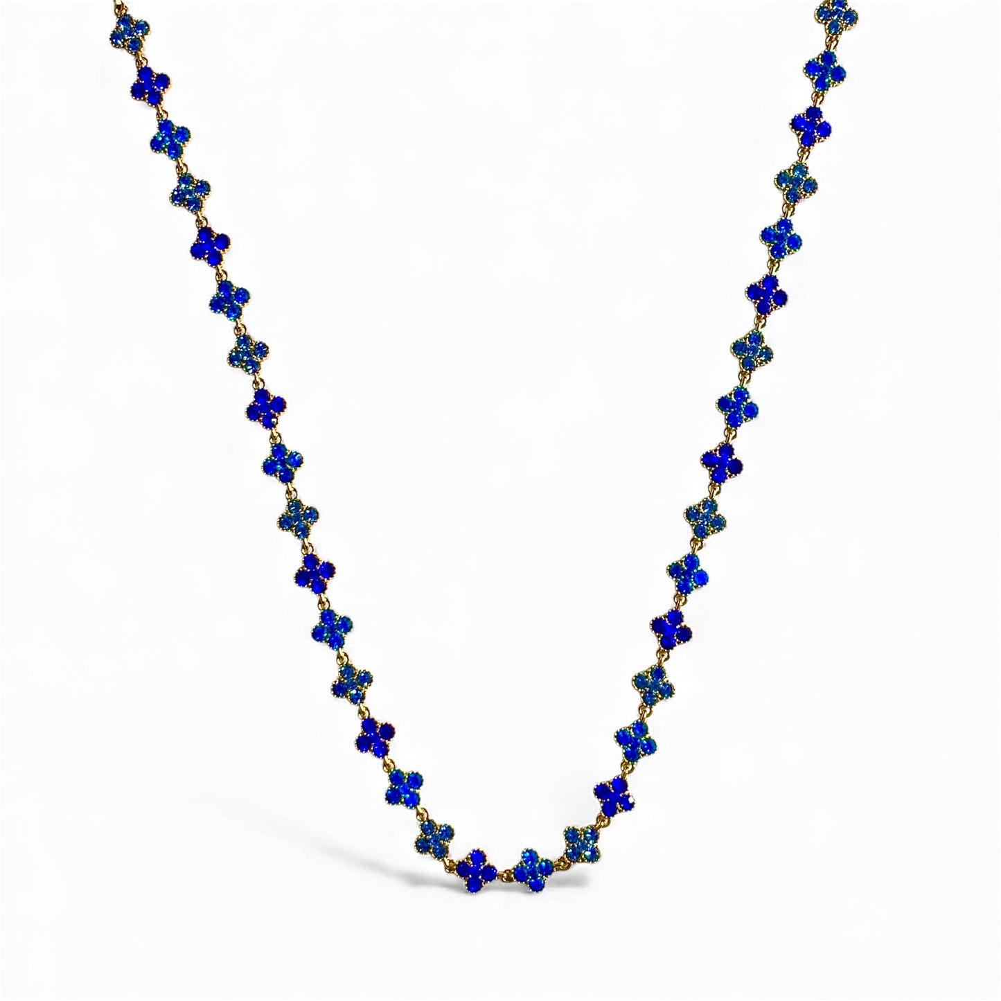 Collier Flower [BLEU]