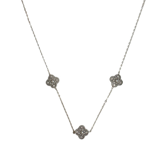 Collier trèfle [ARGENT]