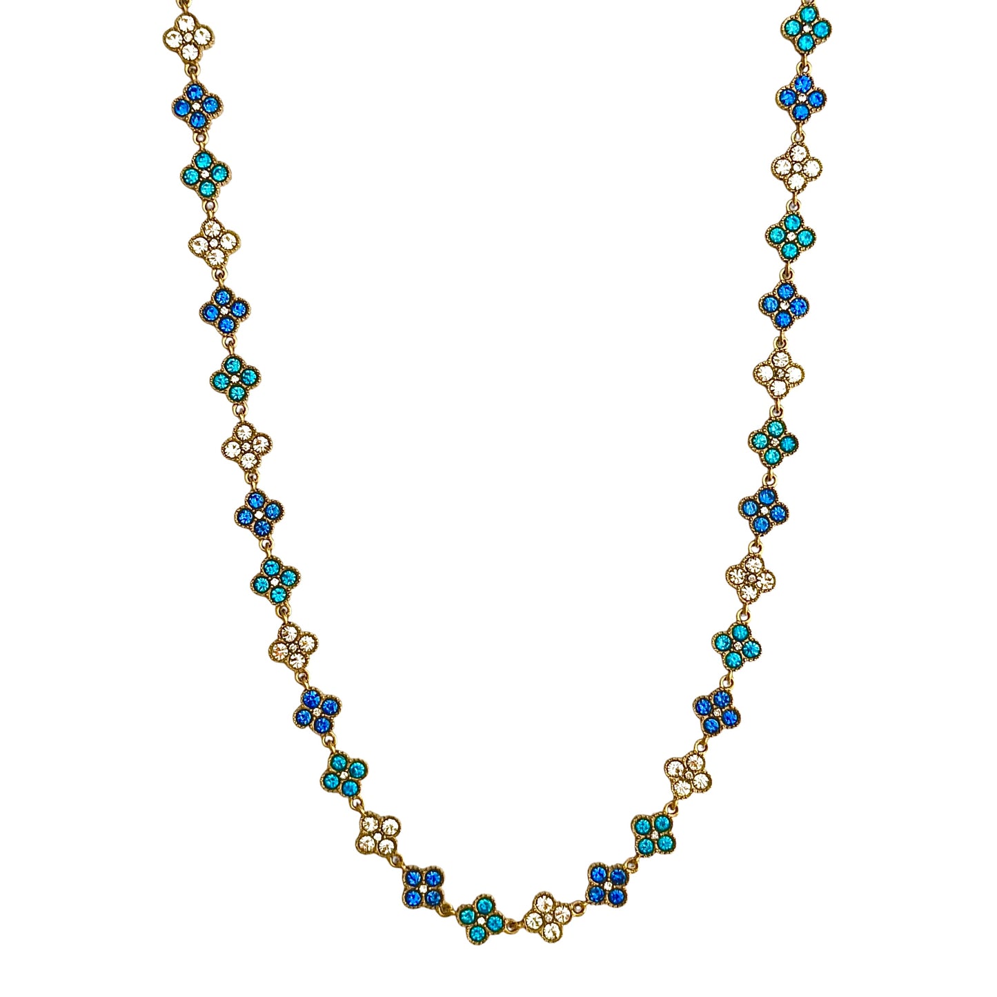 Collier Flower [BLEU]