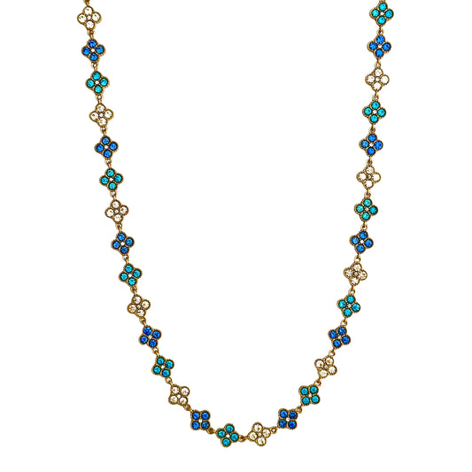 Collier Flower [BLEU]