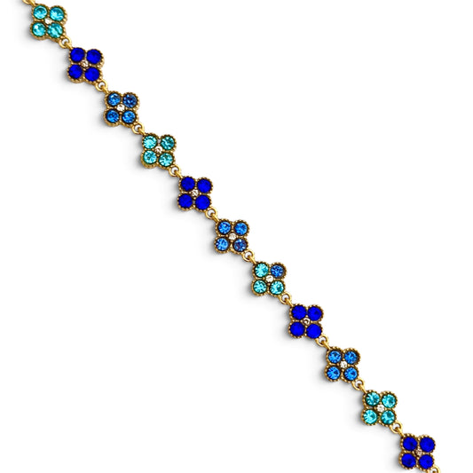 Bracelet Flower [BLEU]
