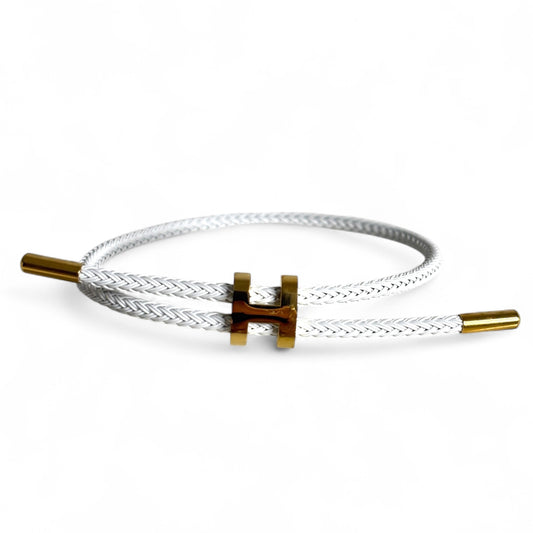 Bracelet corde [BLANC]