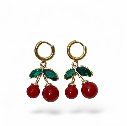 Boucle d’oreille Cerise [GOLD]