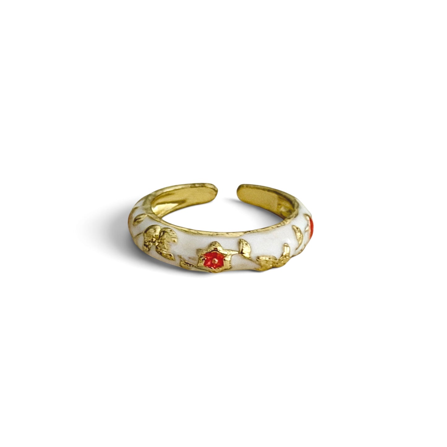 Bague Thaïlandaise [BLANC]