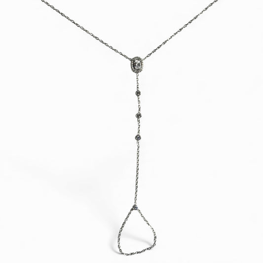 Chaîne de main Elaria [ARGENTÉ]