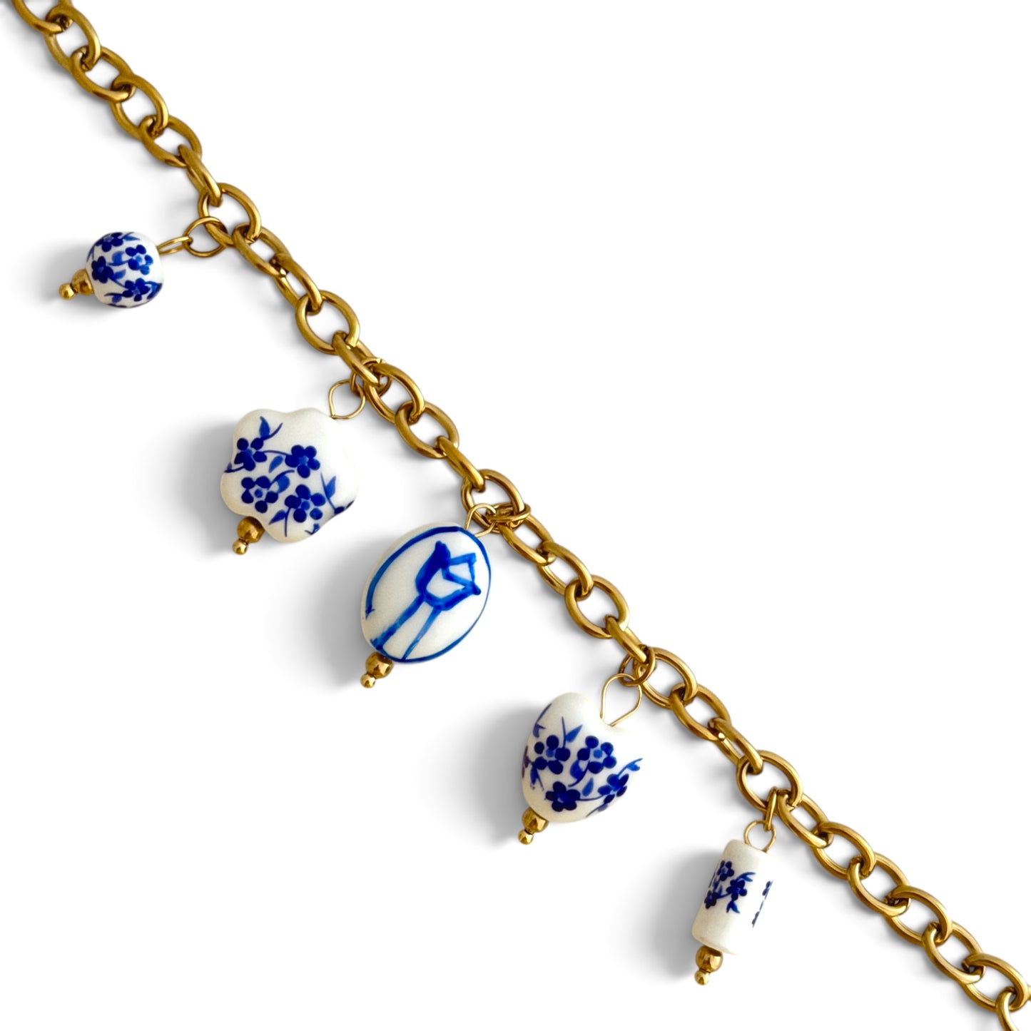 Bracelet Lara [BLEU ET GOLD]